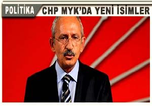 CHP MYK da Revizyon Sonras Yeni simler