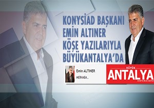 KONYSAD Bakan Altner Ke Yazlaryla Bykantalya da