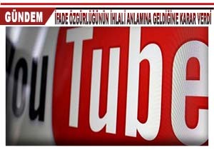 Anayasa Mahkemesi nin Youtube karar