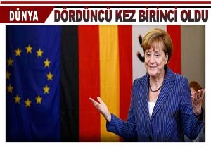 Dnya nn En Gl Kadn Merkel Seildi