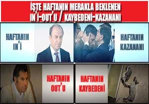 te Bu Haftaya ait  In-Out/Kaybeden ve Kazanan simleri