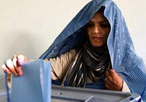 Afganistan da oy verme ilemi balad