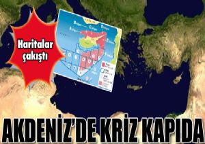 Akdeniz de haritalar akt, kriz kapda