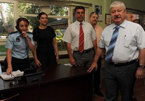 Bakan Akaydn Birim Ziyaretlerine Balad