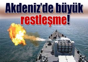 Akdeniz de byk restleme!