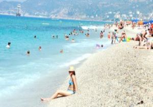 Alanya da Plajlar Turistlere Kald