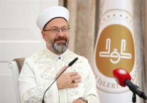 Diyanet leri Bakan Erbatan Regaib Gecesi mesaj