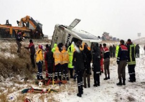 Krehir-Ankara Yolunda Facia