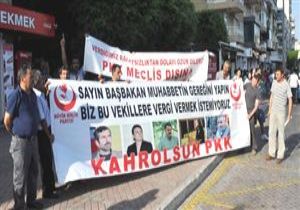 BBP den, Antalya da Terr rgtne Kar Eylem