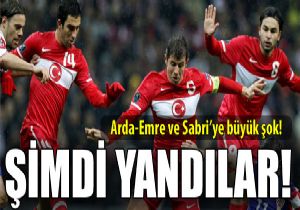 Arda, Emre ve Sabri milli takmdan men edilebilir!
