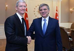 Apple n CEO su Cook, ankaya Kk nde