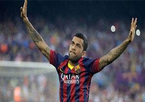 Dani Alves Barcelona ile Szleme mzalad