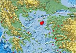 Ege de Yine Deprem: 5.0