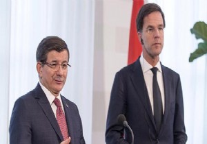 Davutolu, Hollanda Babakan Rutte ile Telefonda Grt