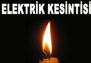 stanbul un 11 ilesinde Elektrik Kesintisi