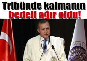 Erdoan: Tribnlerden ektik sahada olmalyz