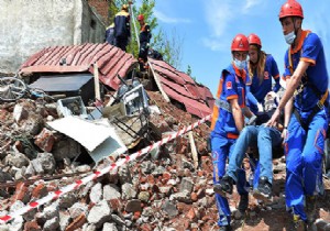 Erzurum da Nefes Kesen TAMP Tatbikat