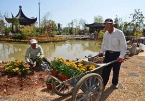 EXPO 2016 Antalya Dnya Baheleriyle Renkleniyor