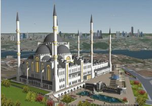 amlca Tepesi ne 6 deil 7 minareli cami