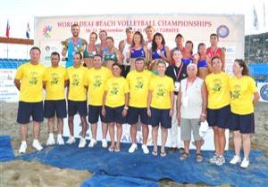 itme Engelliler Plaj Voleybolunda Ukrayna ampiyon