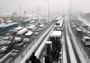 stanbul da Termometreler Eksiyi Gsterdi