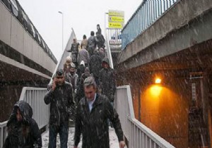 stanbullulara Sabah Saatlerinde Kar Srprizi