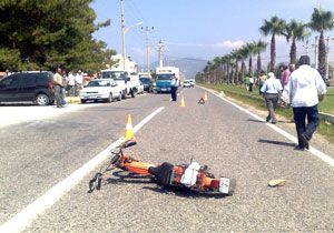 Antalya da Trafik Kazas: 1 L