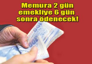 Memurun maa farklar yatmad