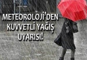 Meteoroloji den 5 le Kuvvetli Ya Uyars