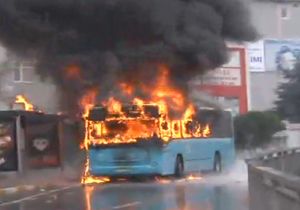 stanbul da Otobse Molotoflu Saldr