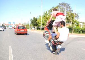 Motosiklette lmle Dans