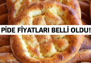 Pide fiyatlar belli oldu