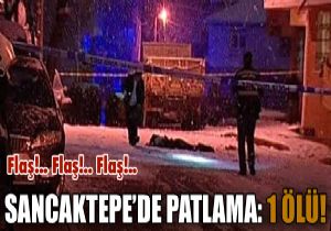 Sancaktepe de patlama:1 l 