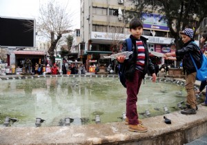 Antalya da Ss Havuzlar Dondu