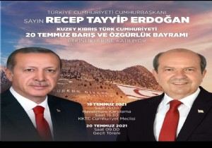 KKTC Cumhurbakan Tatar :Cumhurbakan Erdoan  Sevgiyle Bekliyoruz