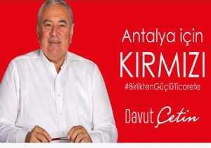 ATSO Bakan Davut etin Krmz Listeyle  Daha Yapacak ok imiz Var  Diyor