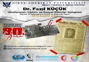 GA Uluslararas Eitim ve Sosyal Bilimler Kongresine Hazrlanyor