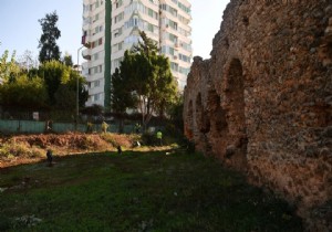 Konyaaltnda Roma Hamam yenilenmeye hazrlanyor