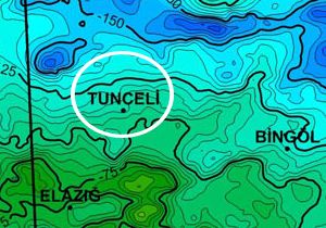 Tunceli depremle uyand