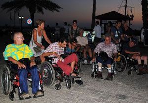 Yrme Engelli Turistler ren Yerlerini Gezdi