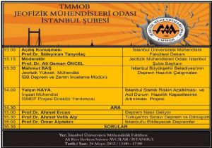 stanbul Depreme Nasl Hazrlanyor? Konferans 24 Mays ta