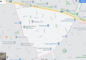Antalya da Zeytinky Semti Koronavirs Karantinasna Alnd